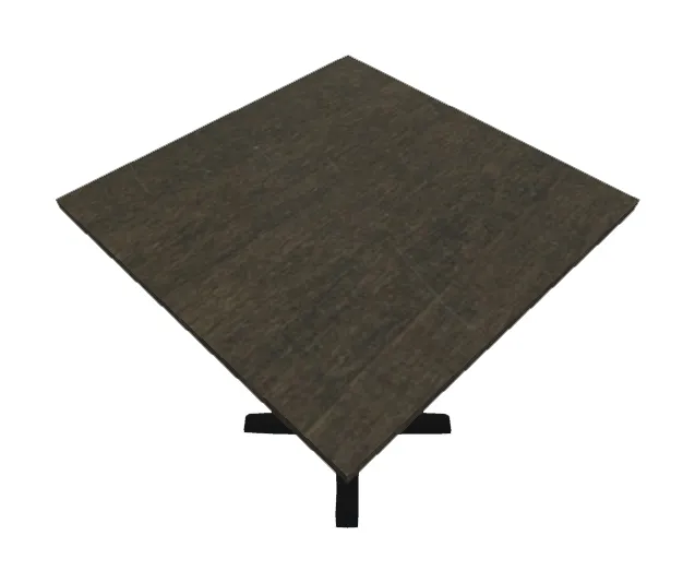 Square Table - 42 Tall