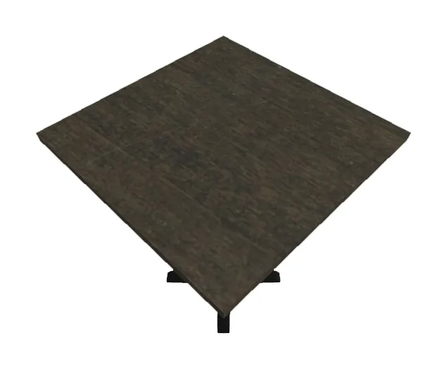 Square Table - 37 Tall