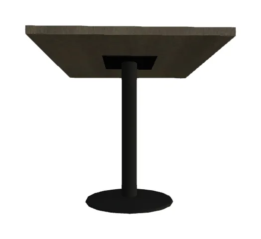Square Cafe Table - 30 Tall