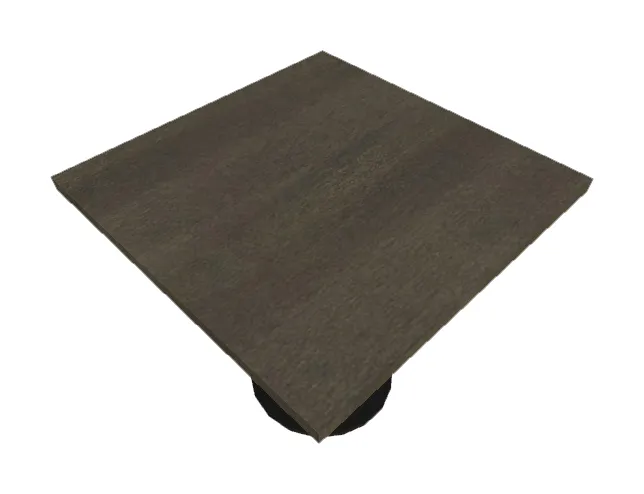 Square Cafe Table - 30 Tall
