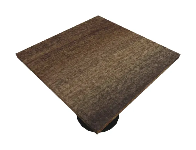 Square Cafe Table - 30 Tall