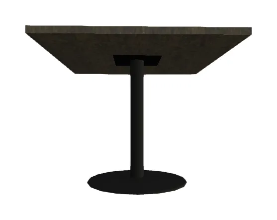 Square Cafe Table - 30 Tall