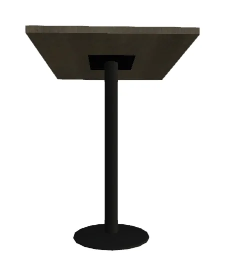 Square Meeting Table - 42 Tall