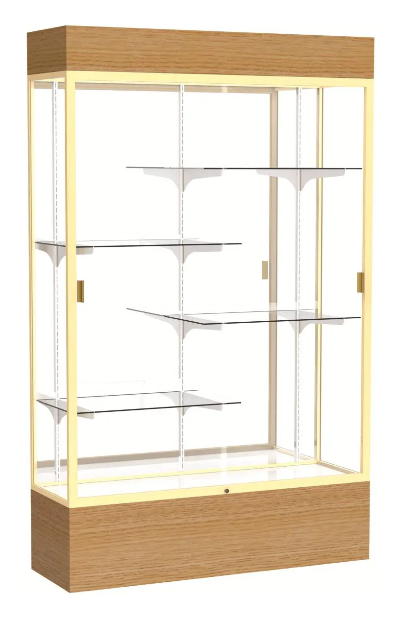 Lighted Display Case - 48 x 80