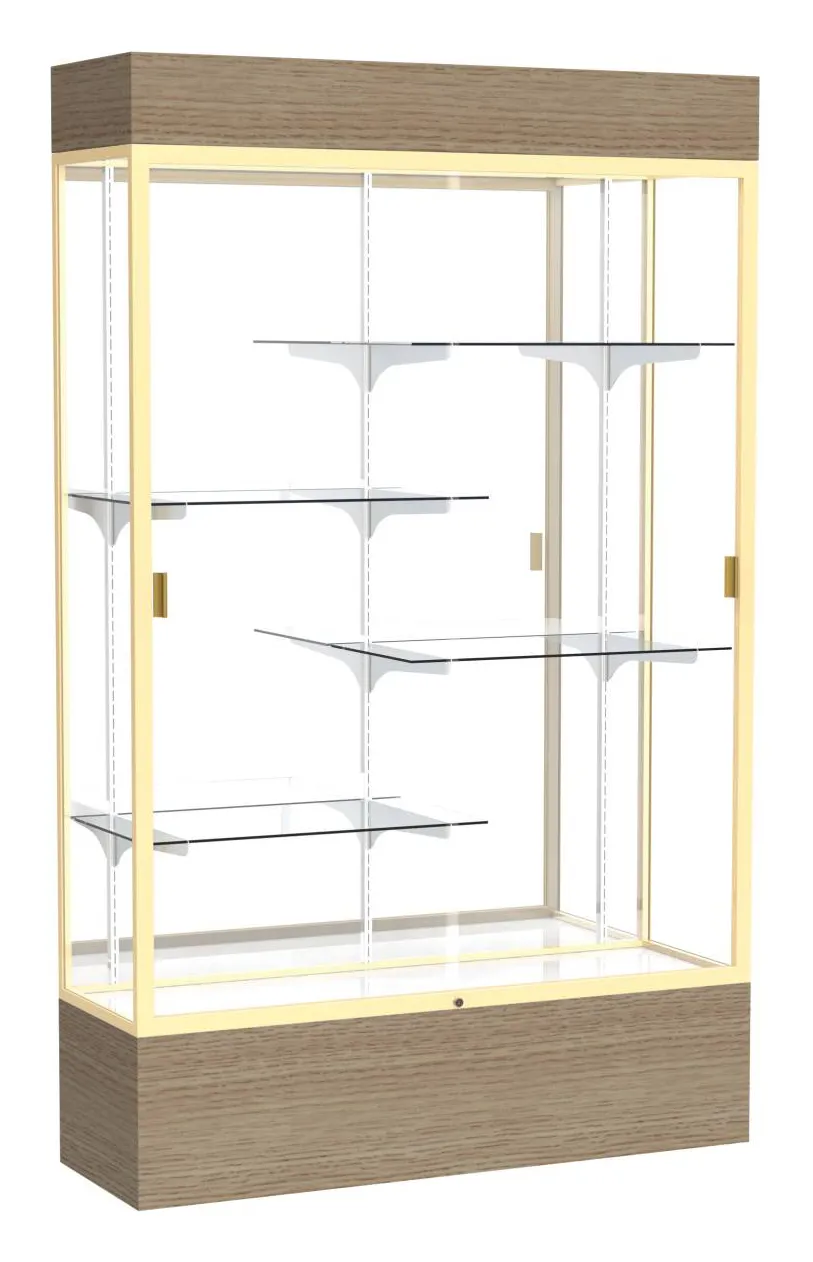 Lighted Display Case - 48 x 80