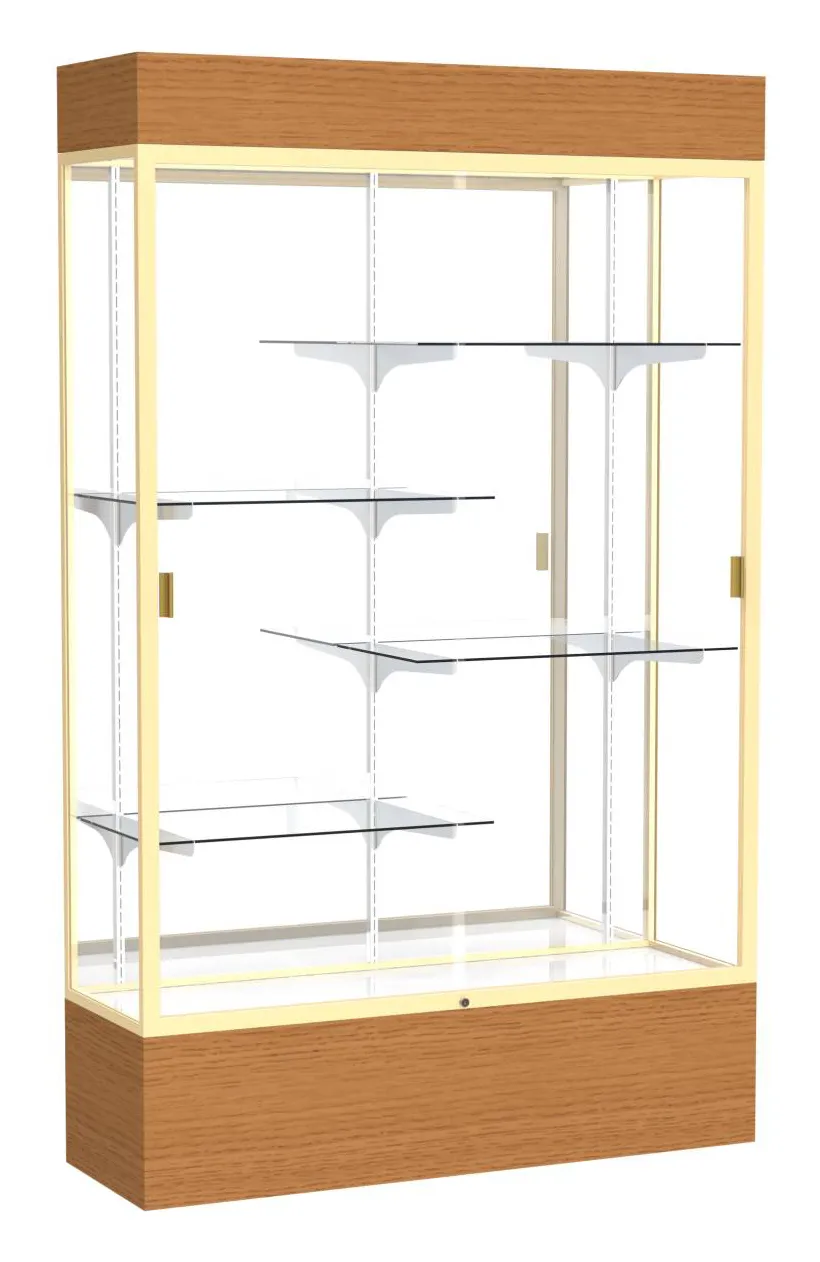 Lighted Display Case - 48 x 80