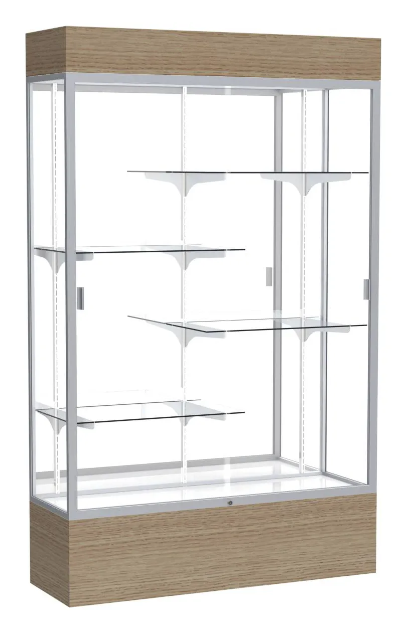 Lighted Display Case - 48 x 80