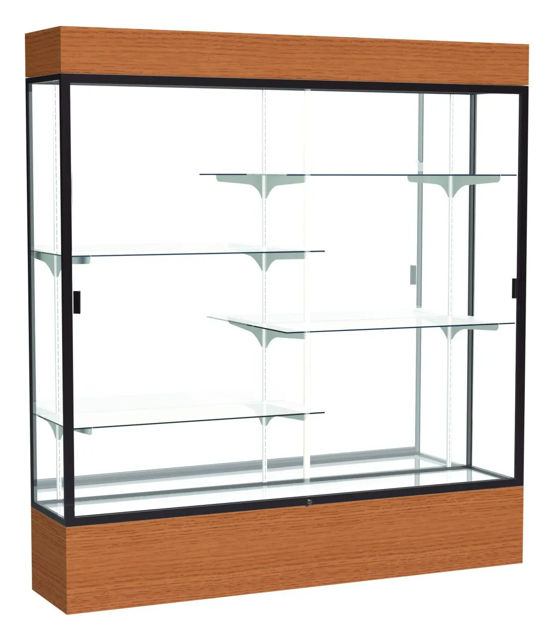 Large Display Case with Lighting - 72 x 80