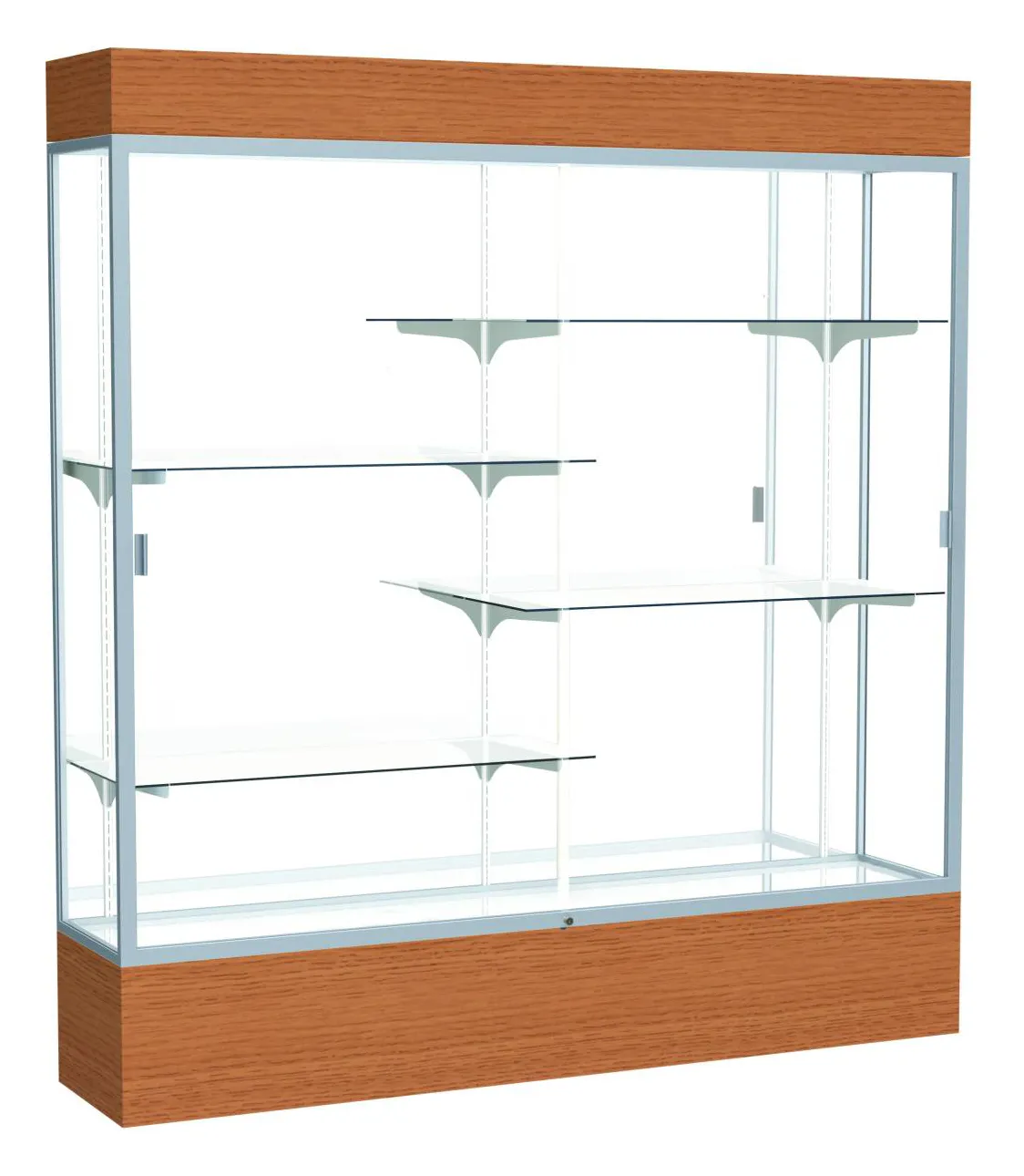 Large Display Case with Lighting - 72 x 80