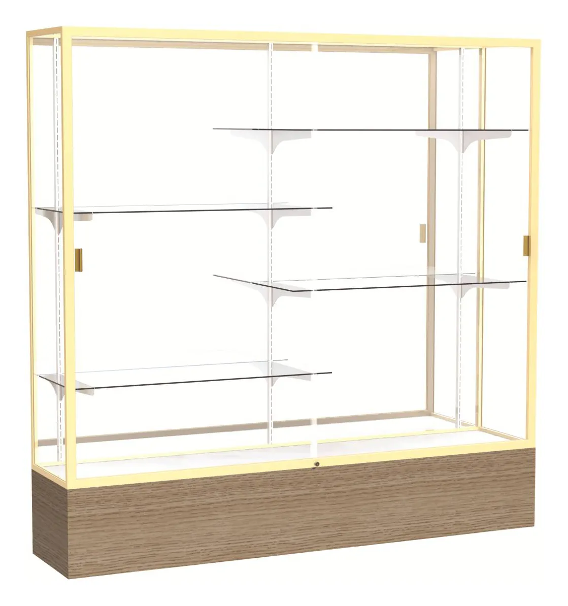Glass Display Cabinet - 72 x 72