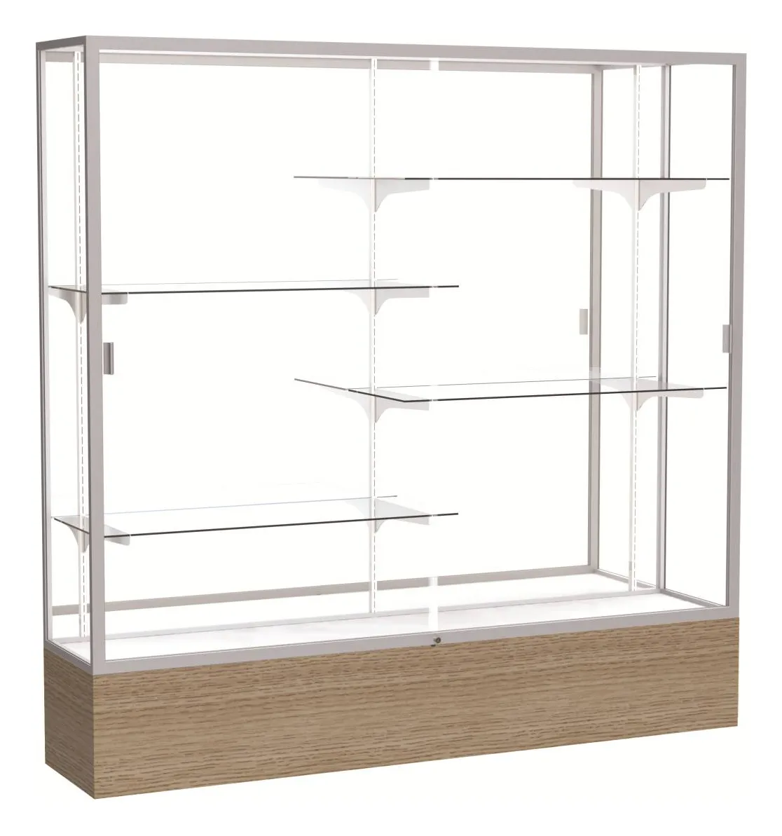 Glass Display Cabinet - 72 x 72