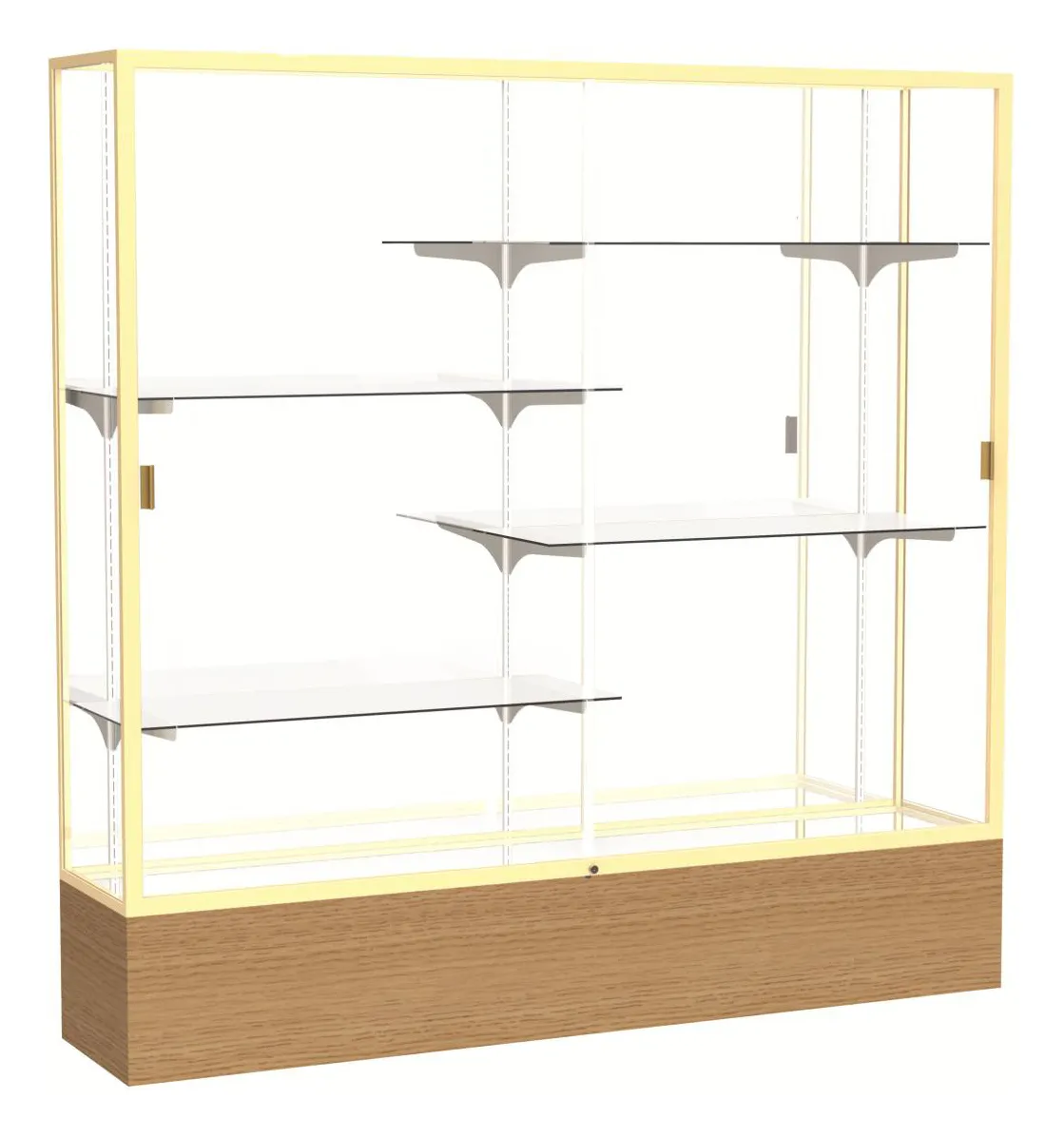 Glass Display Cabinet - 72 x 72