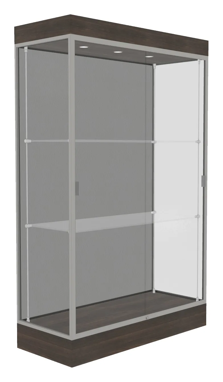Large Display Case with LED Lighting - 48 x 76