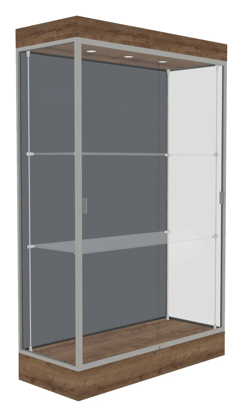 Large Display Case with LED Lighting - 48 x 76