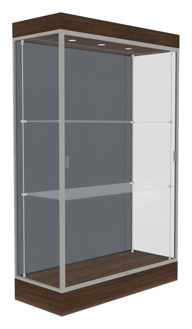 Large Display Case with LED Lighting - 48 x 76