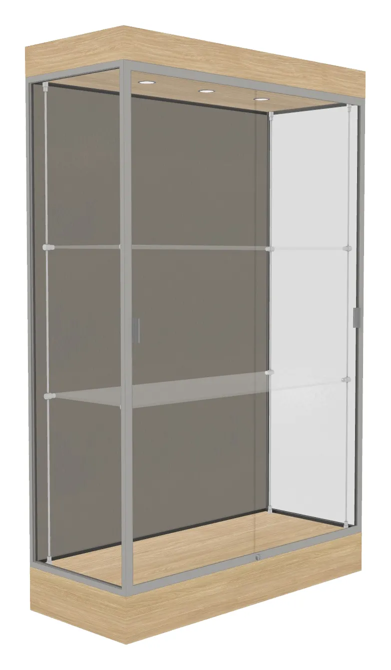 Large Display Case with LED Lighting - 48 x 76