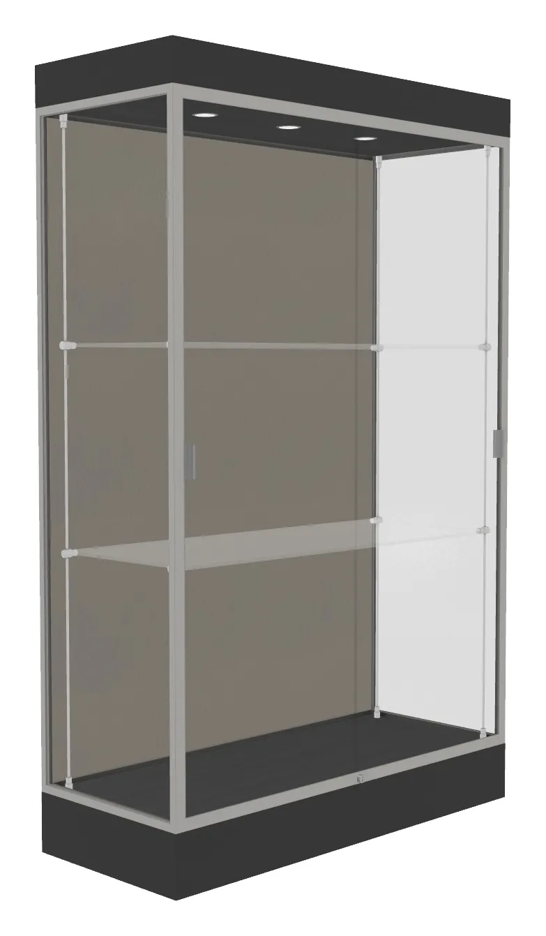 Large Display Case with LED Lighting - 48 x 76