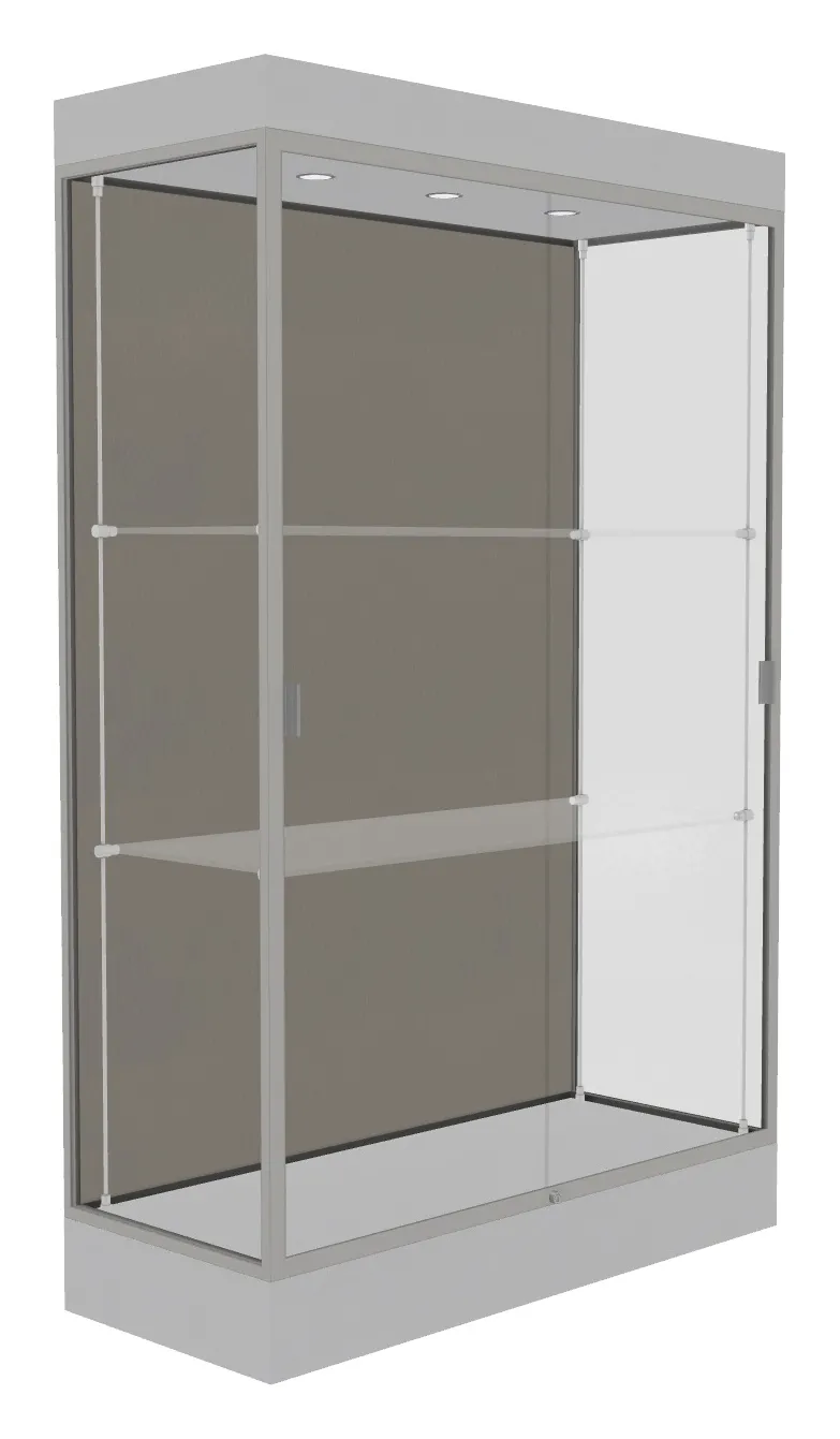 Large Display Case with LED Lighting - 48 x 76
