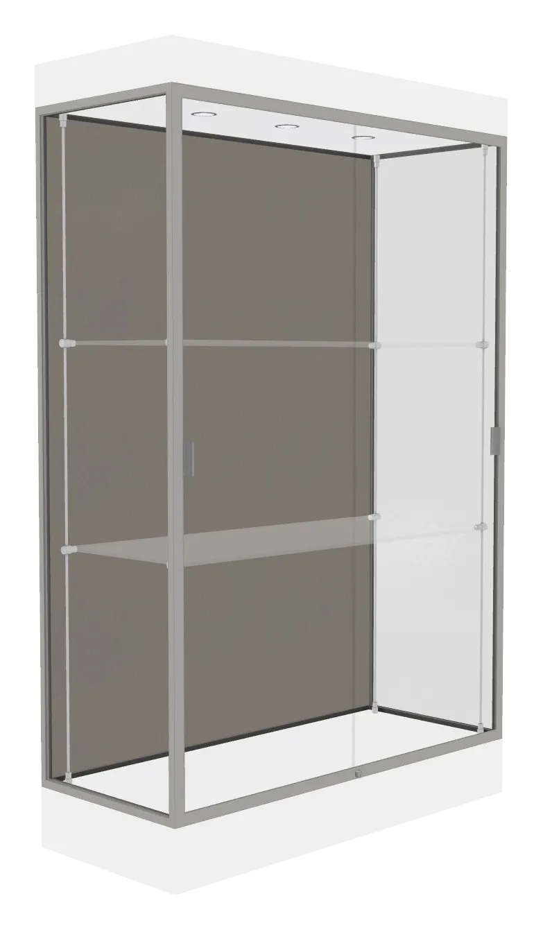 Large Display Case with LED Lighting - 48 x 76