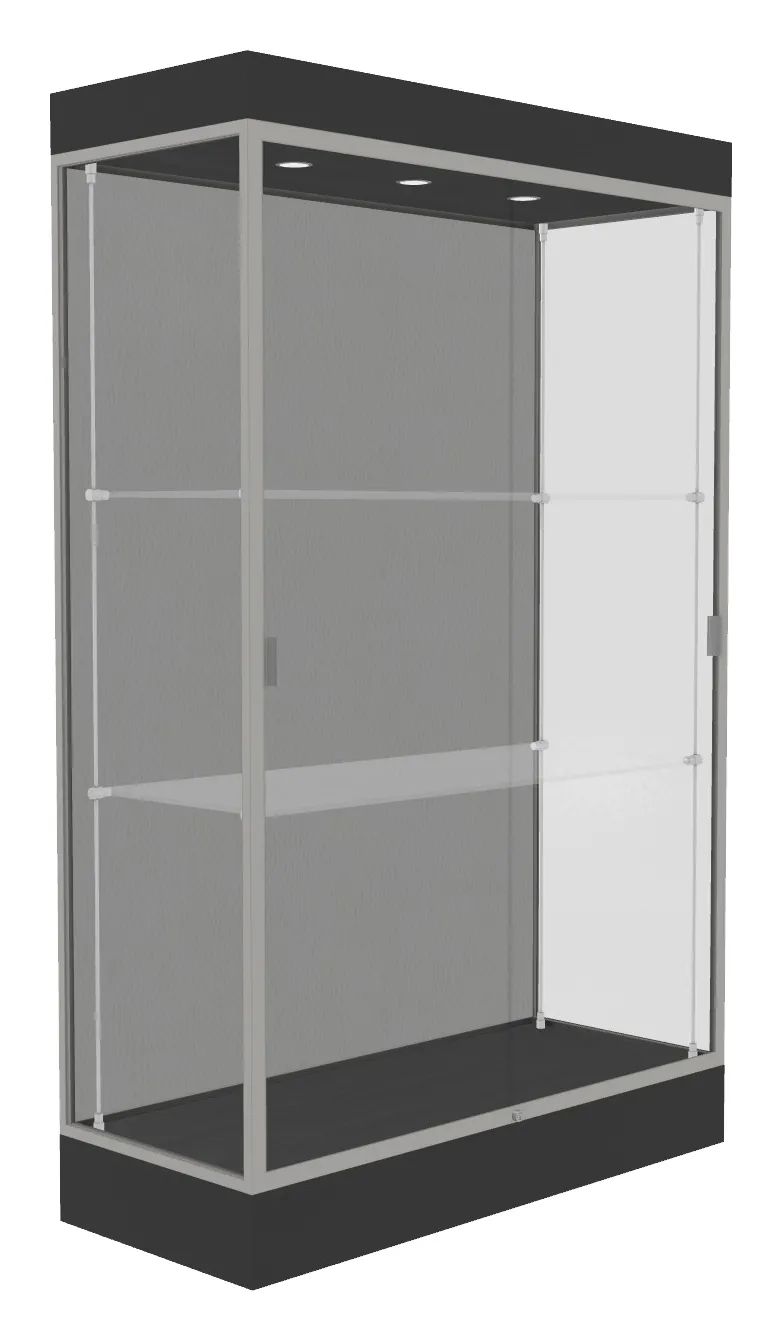 Large Display Case with LED Lighting - 48 x 76