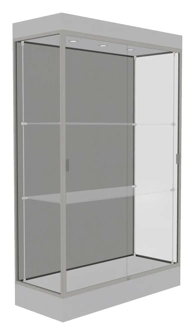 Large Display Case with LED Lighting - 48 x 76