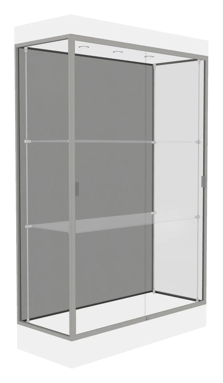 Large Display Case with LED Lighting - 48 x 76