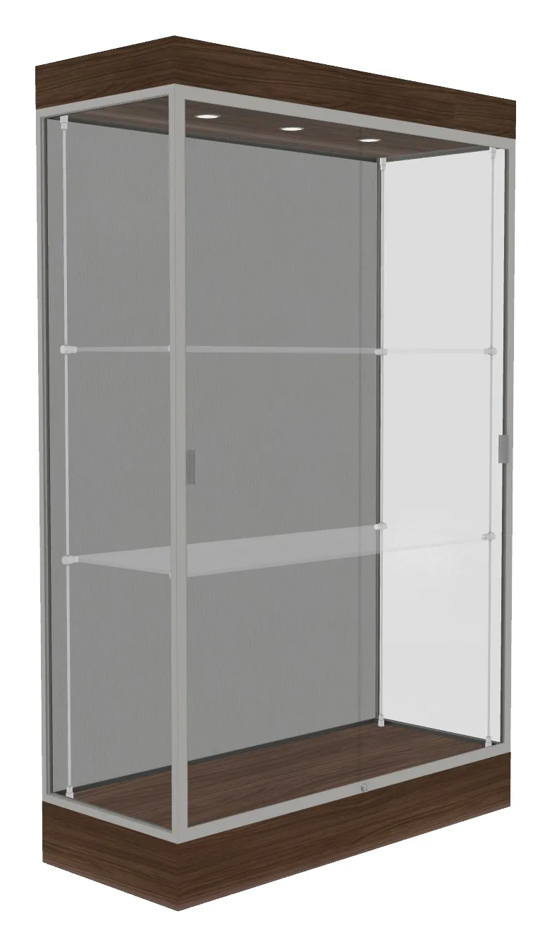 Large Display Case with LED Lighting - 48 x 76