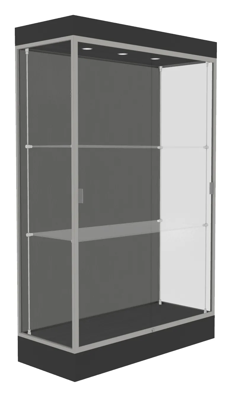 Large Display Case with LED Lighting - 48 x 76