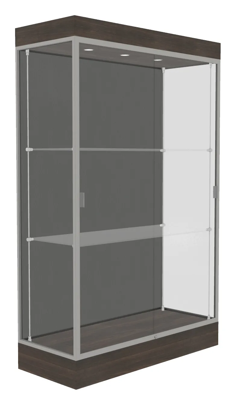 Large Display Case with LED Lighting - 48 x 76