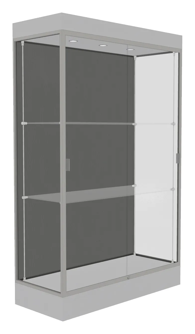 Large Display Case with LED Lighting - 48 x 76