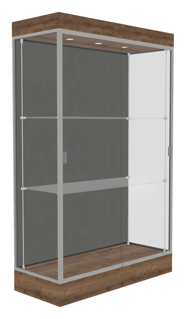 Large Display Case with LED Lighting - 48 x 76