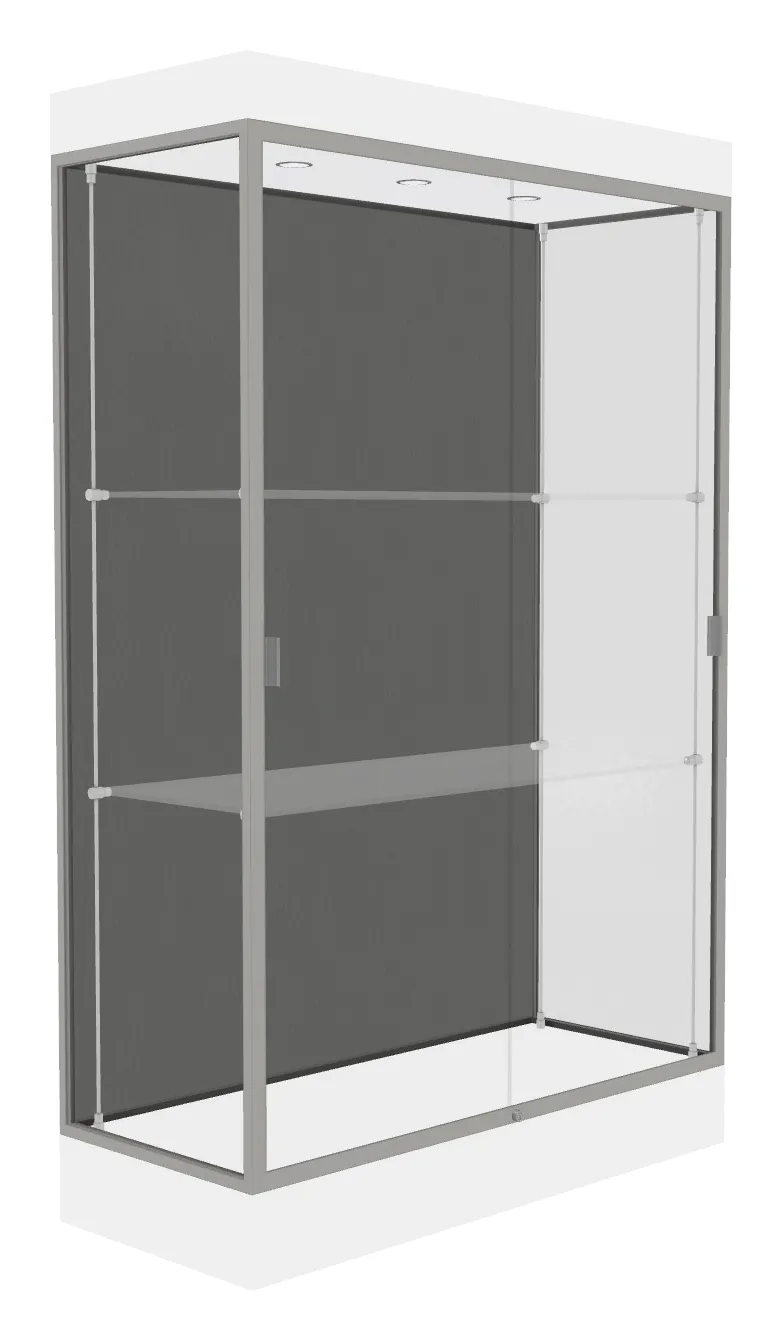 Large Display Case with LED Lighting - 48 x 76