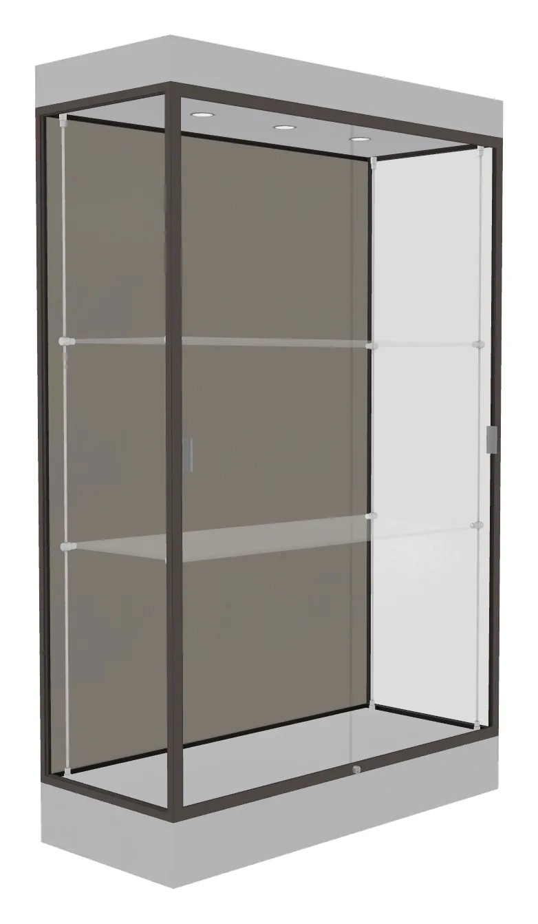 Trophy Display Case with LED Lighting - 48 x 76