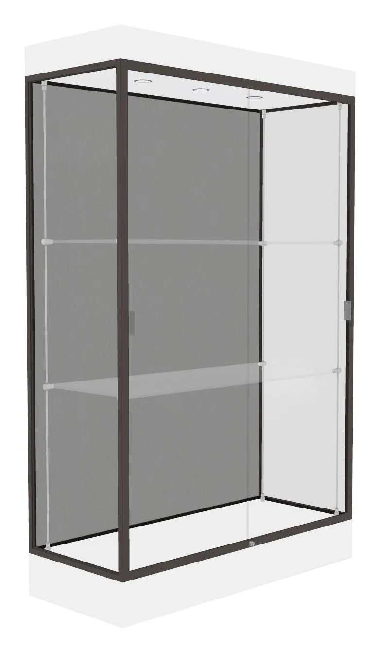 Trophy Display Case with LED Lighting - 48 x 76