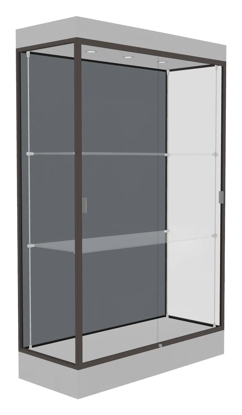Trophy Display Case with LED Lighting - 48 x 76