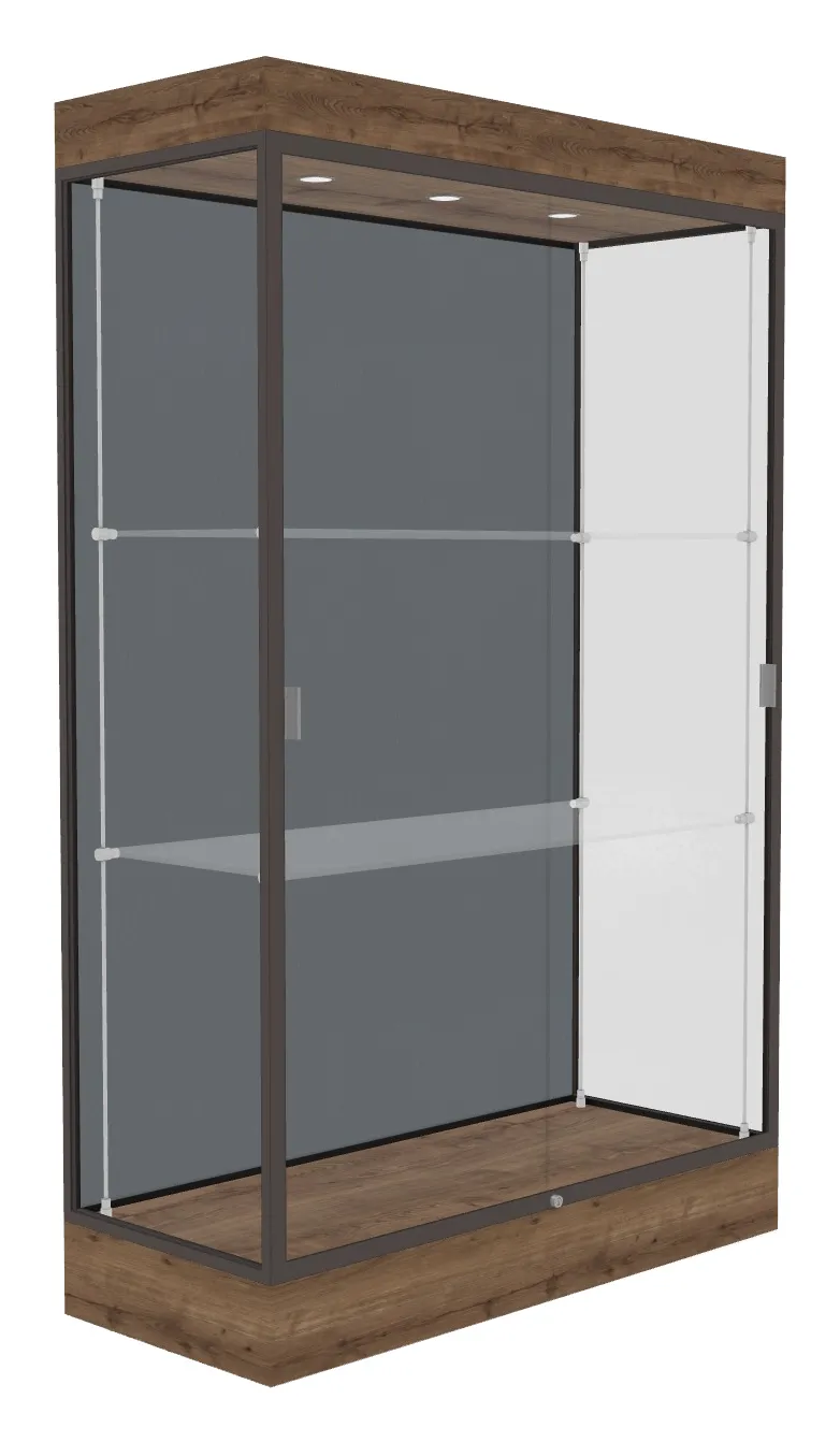 Trophy Display Case with LED Lighting - 48 x 76