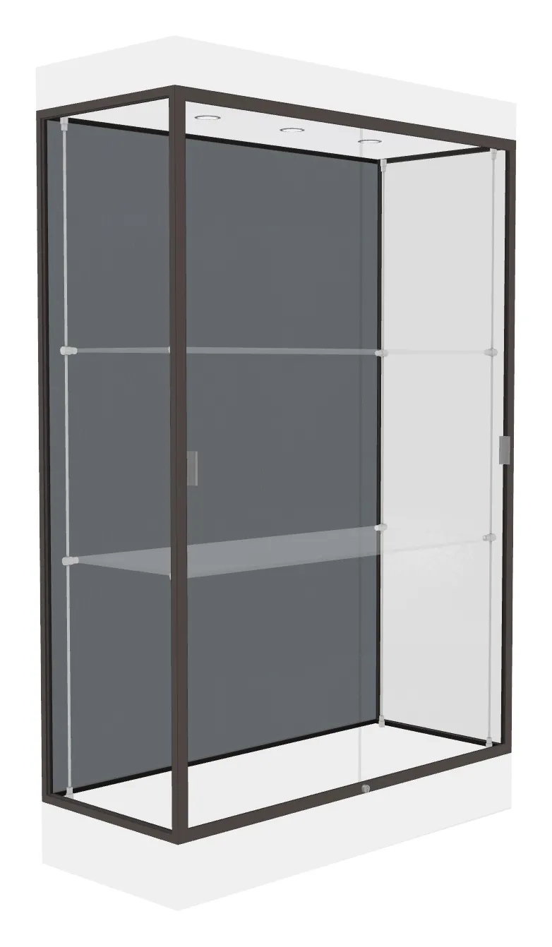 Trophy Display Case with LED Lighting - 48 x 76