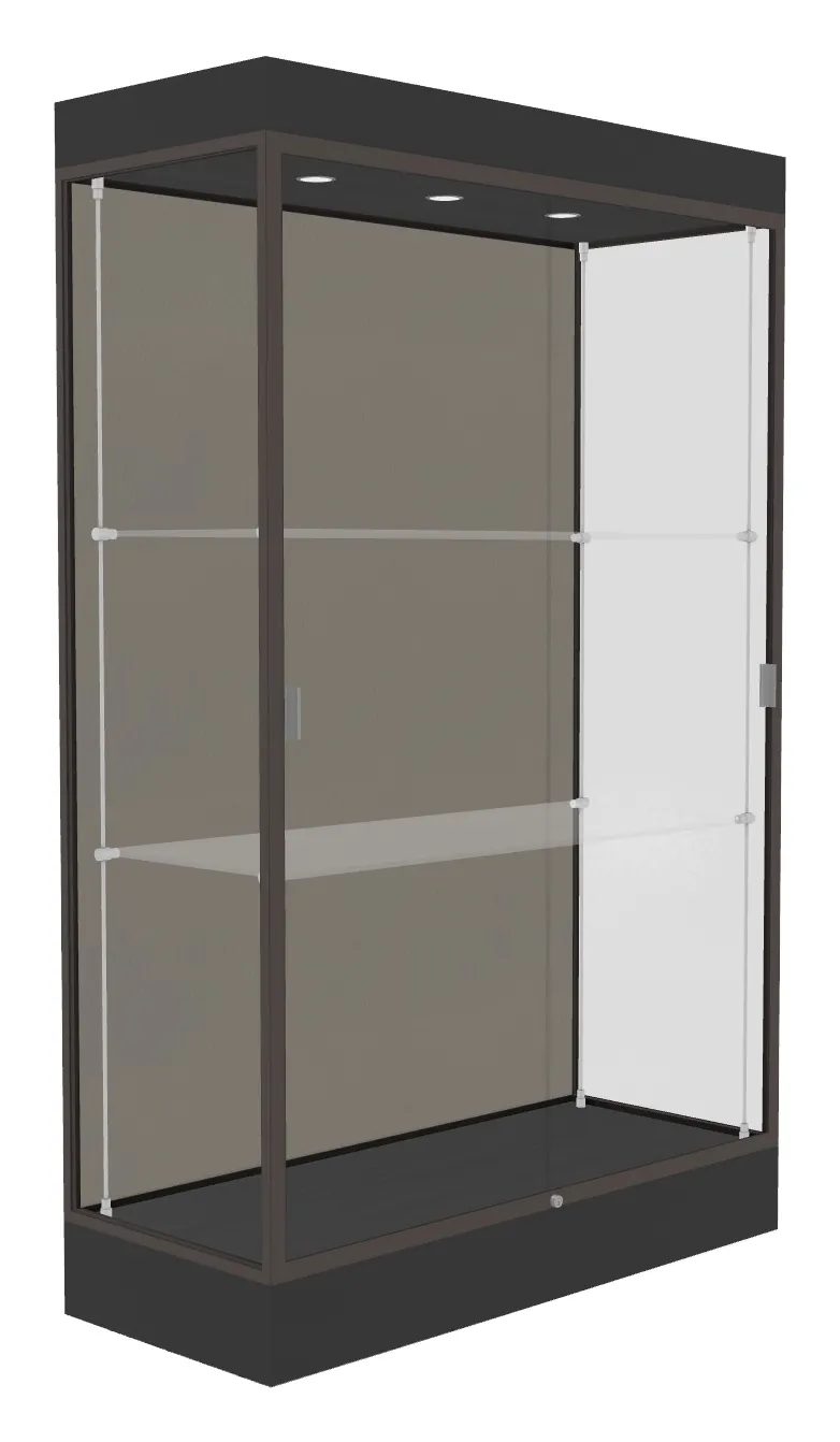 Trophy Display Case with LED Lighting - 48 x 76