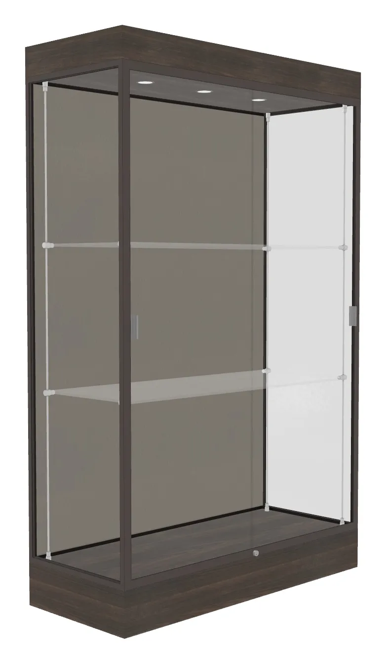 Trophy Display Case with LED Lighting - 48 x 76