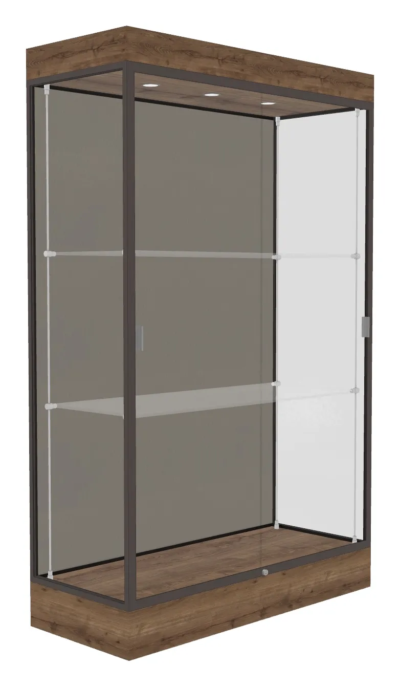 Trophy Display Case with LED Lighting - 48 x 76