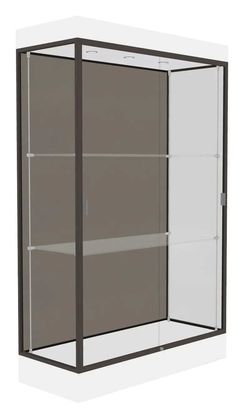 Trophy Display Case with LED Lighting - 48 x 76