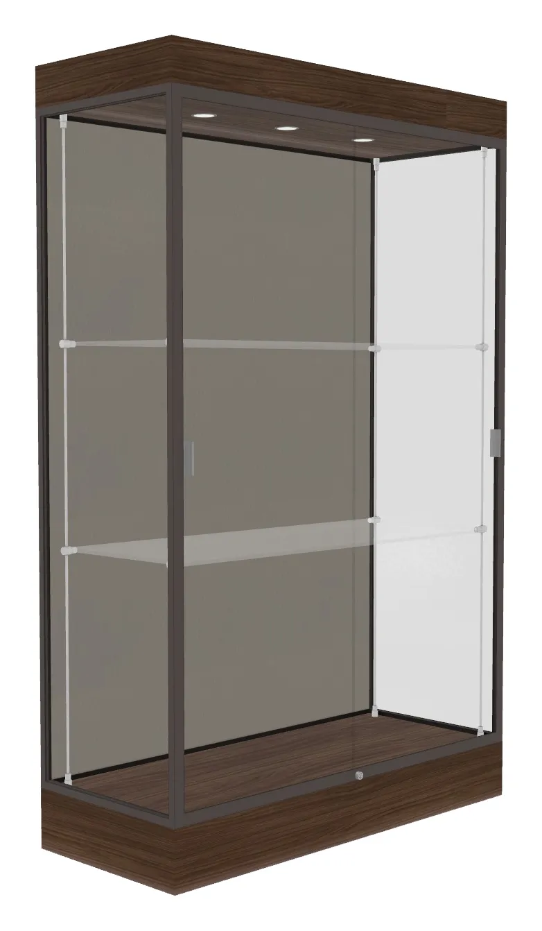 Trophy Display Case with LED Lighting - 48 x 76