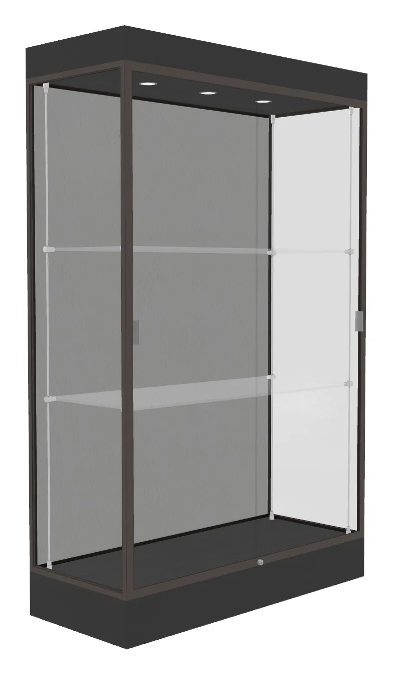 Trophy Display Case with LED Lighting - 48 x 76