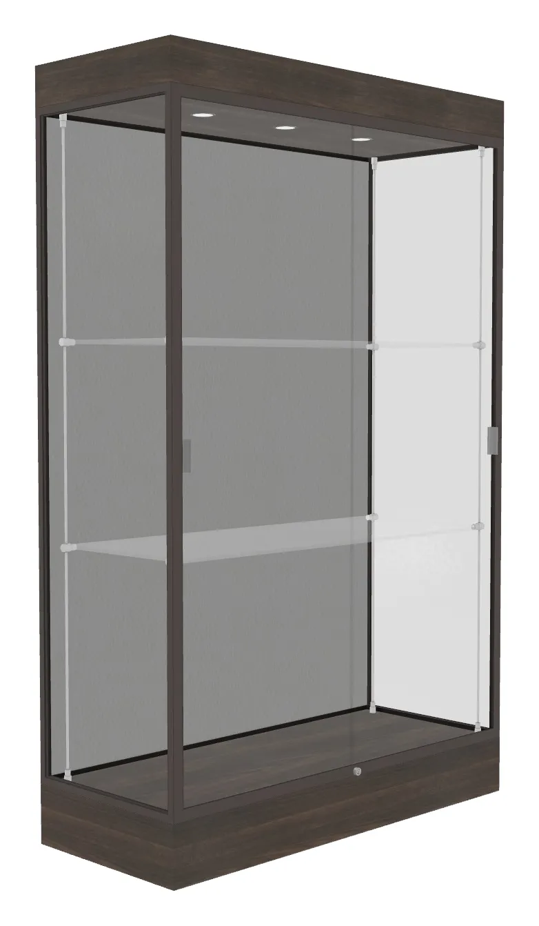 Trophy Display Case with LED Lighting - 48 x 76