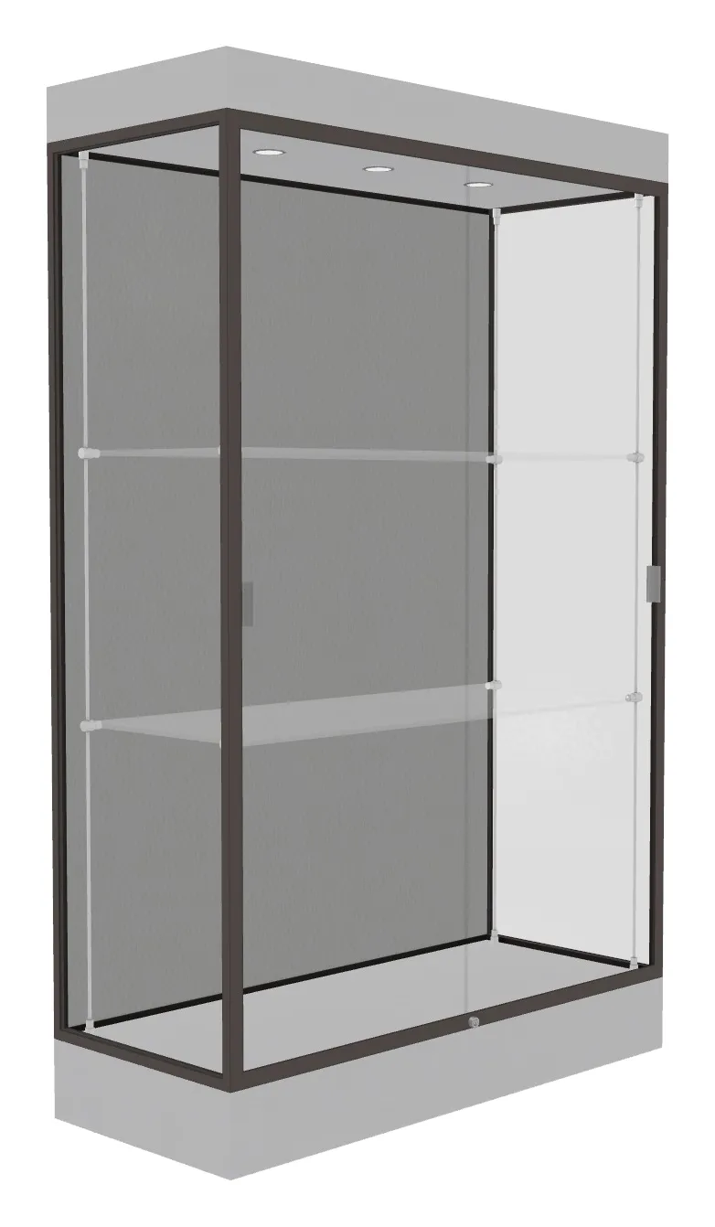 Trophy Display Case with LED Lighting - 48 x 76