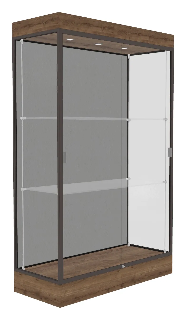 Trophy Display Case with LED Lighting - 48 x 76