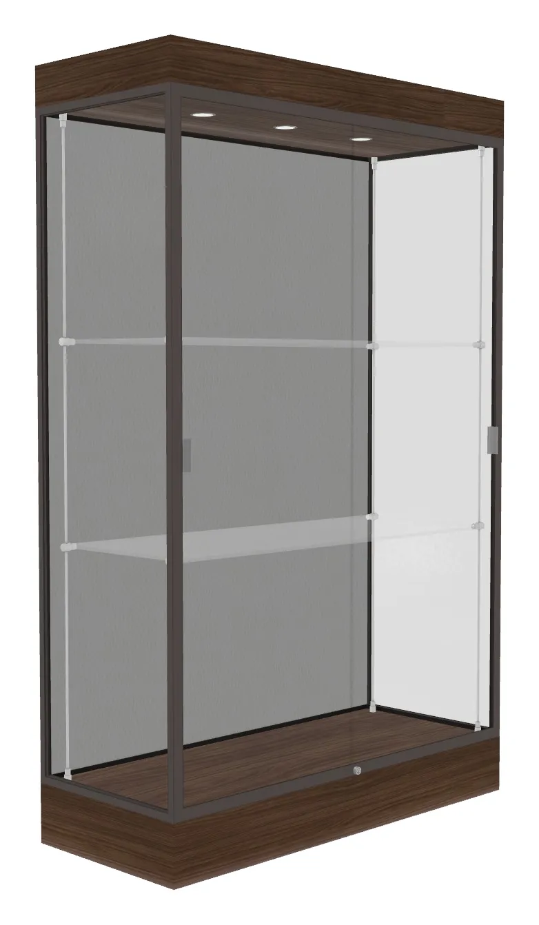 Trophy Display Case with LED Lighting - 48 x 76