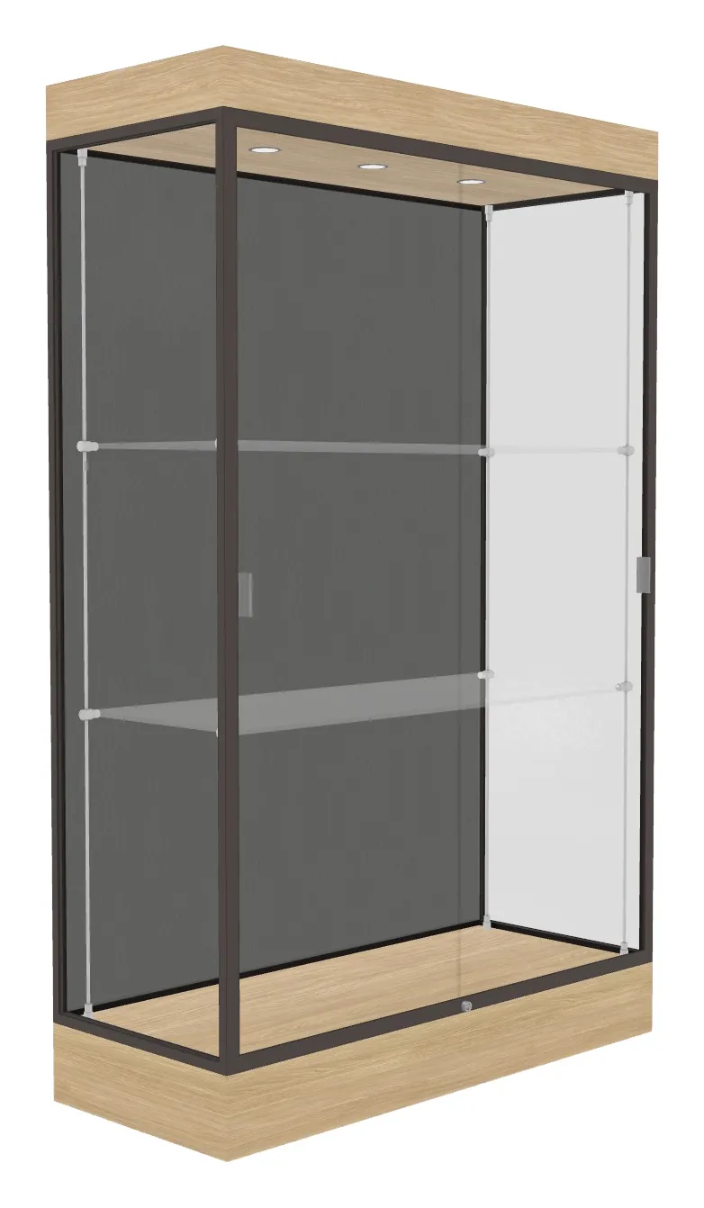 Trophy Display Case with LED Lighting - 48 x 76