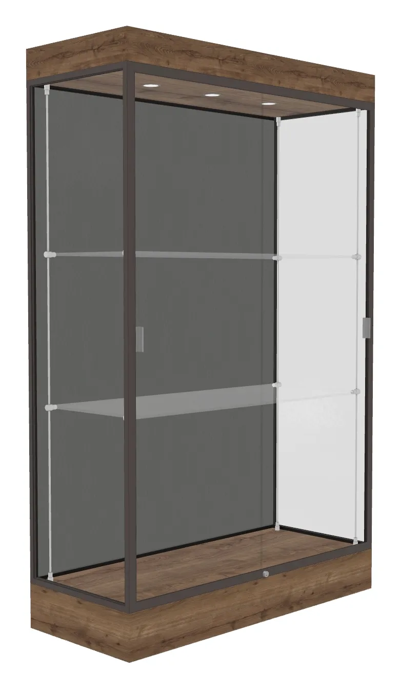 Trophy Display Case with LED Lighting - 48 x 76