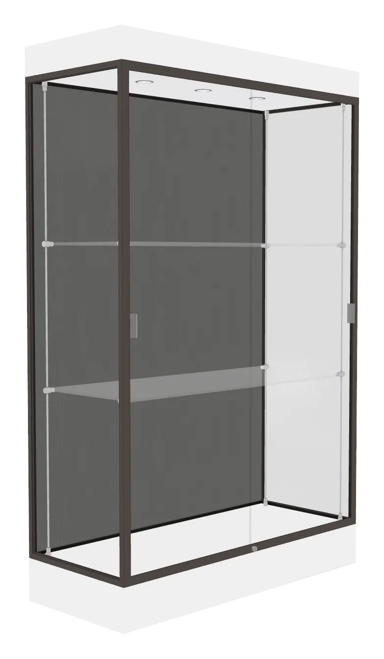 Trophy Display Case with LED Lighting - 48 x 76